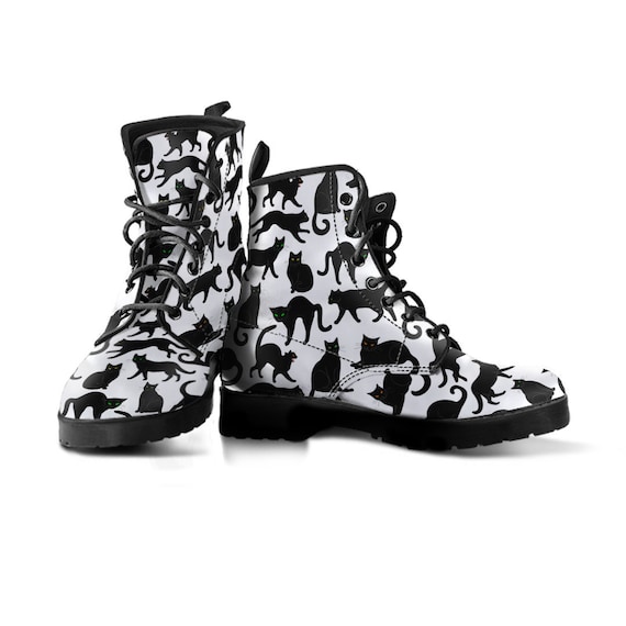 Black cat boots ladies cheap