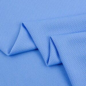 Birds Eye Sportswear Fabric / Pique Mock mesh Textured jersey / Breathable Antimicrobial Wicking Fabric image 10