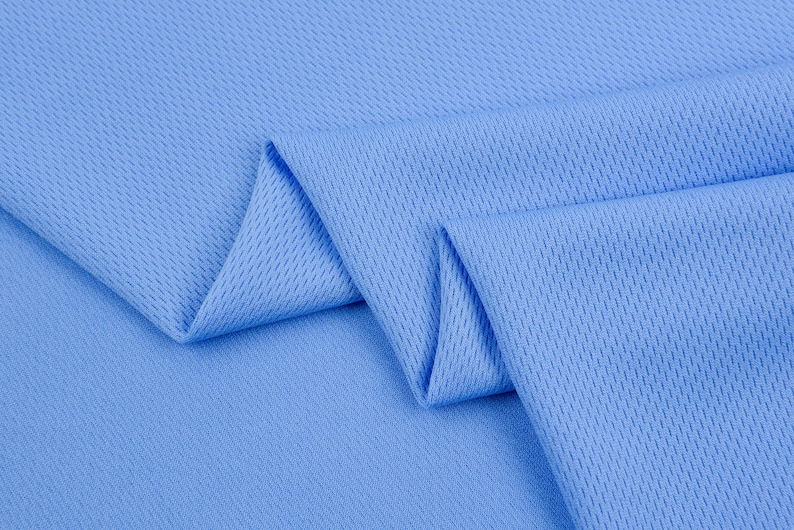 Birds Eye Sportswear Fabric / Pique Mock mesh Textured jersey / Breathable Antimicrobial Wicking Fabric image 10