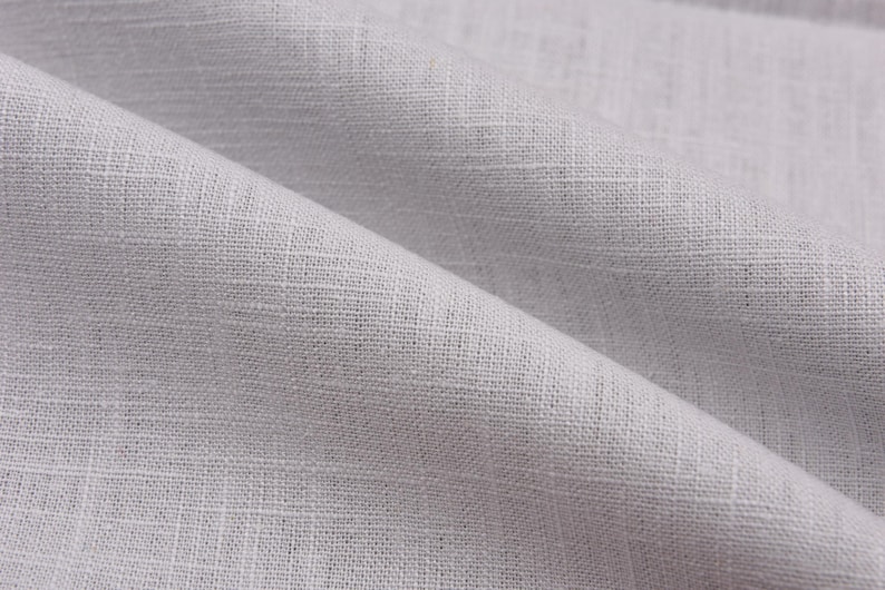 7 oz met enzymen gewassen 100% linnen stof OEKO-Tex gecertificeerd - GK-6523 Perfect voor alle soorten kleding, interieurdecoratie, gordijnen afbeelding 18
