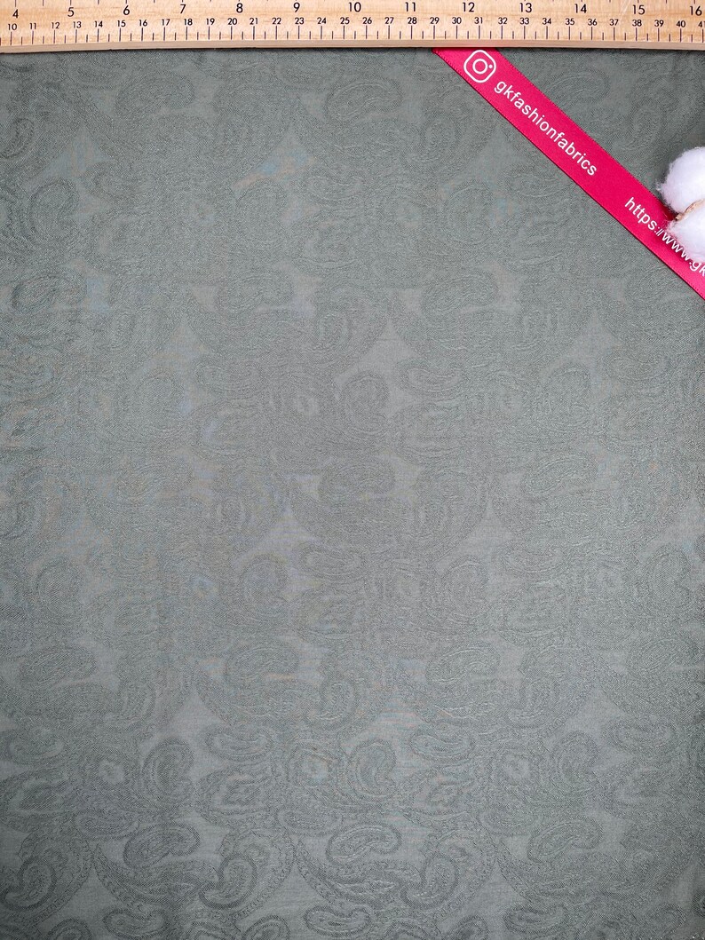 Silky Finish, Viscose Jacquard Fabric