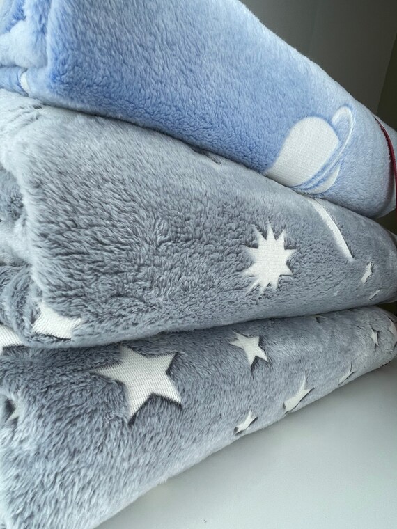 Soft Glow in the Dark Blanket Plush Fabric Baby Blanket Fabric Fabric for Blanket Fabric by Yard Etsy Canada