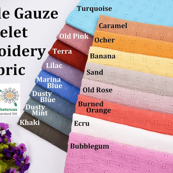 Gauze Fabric Etsy