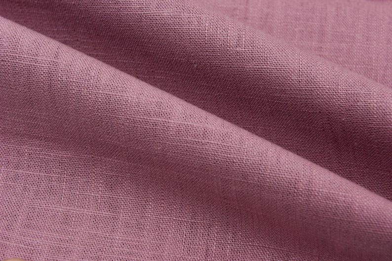 7 oz met enzymen gewassen 100% linnen stof OEKO-Tex gecertificeerd - GK-6523 Perfect voor alle soorten kleding, interieurdecoratie, gordijnen afbeelding 14
