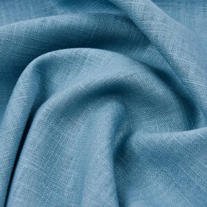 7 oz met enzymen gewassen 100% linnen stof OEKO-Tex gecertificeerd - GK-6523 Perfect voor alle soorten kleding, interieurdecoratie, gordijnen afbeelding 5