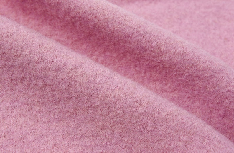 100% Boiled Wool Fabric / Washed & Premium Boiled wool image 2