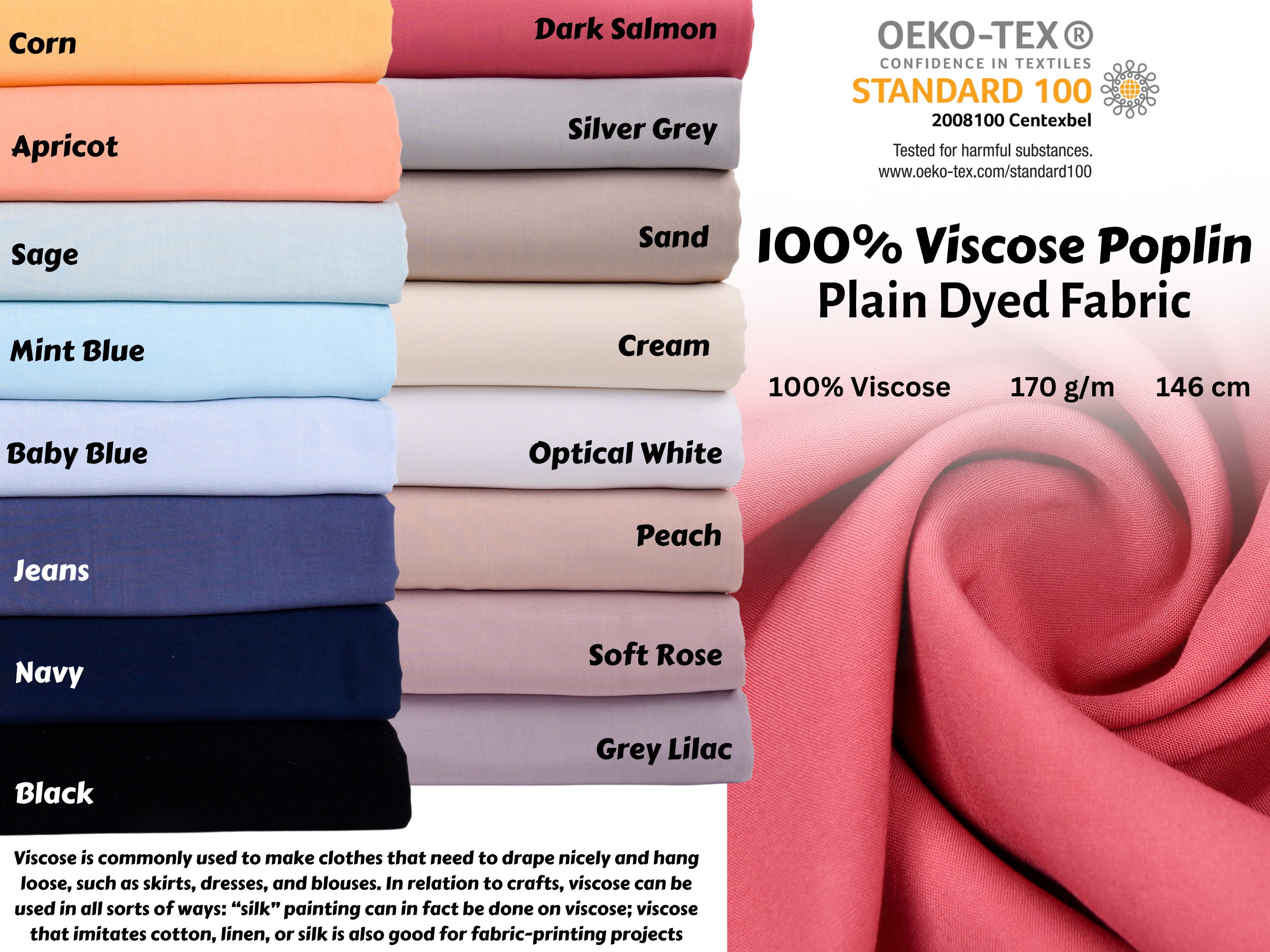 100% Rayon/viscose Swiss Dot Crepe Fabric Sold by Half Metre Green -   Canada