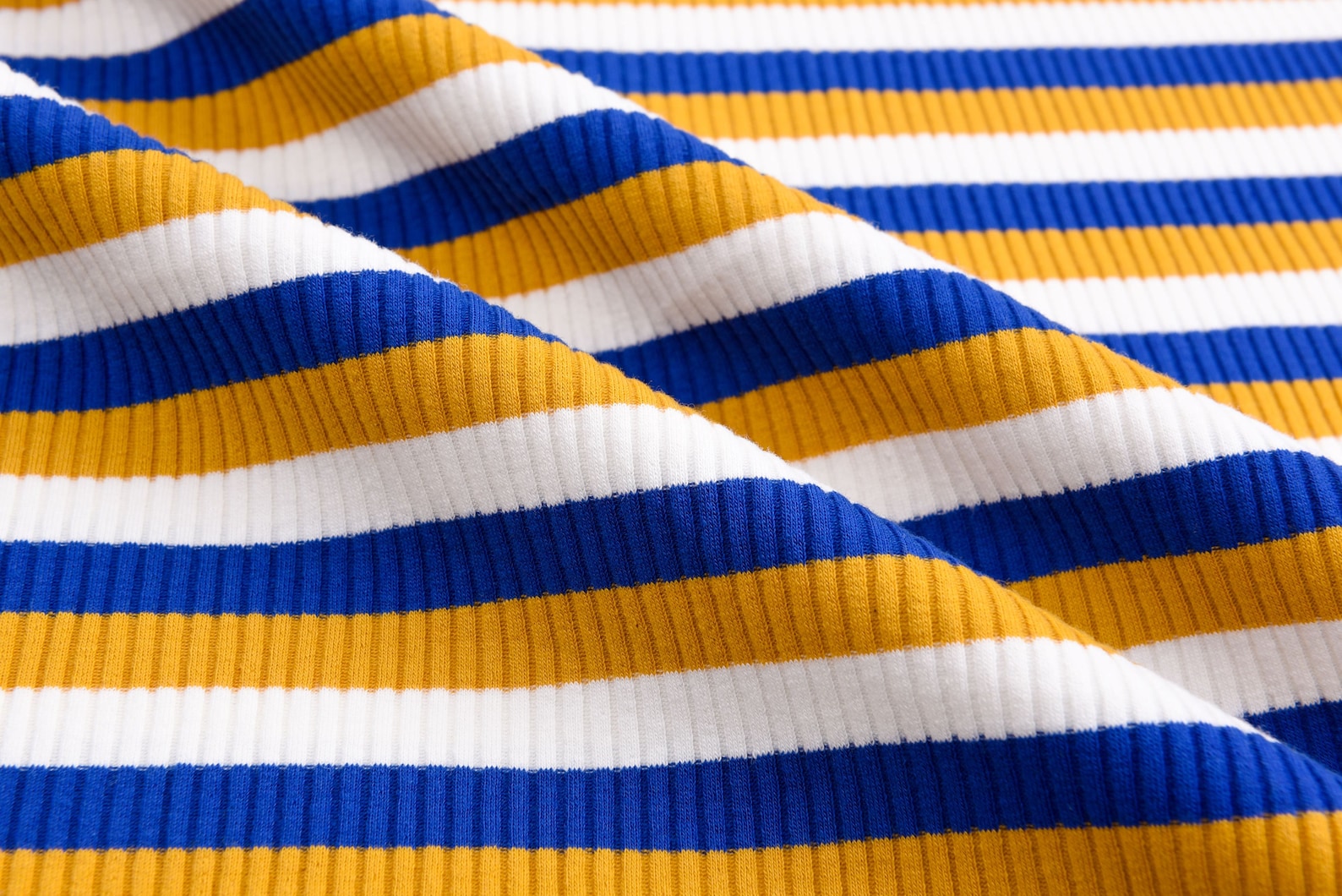 Knitted Ribbing Cotton Jersey Fabric Striped Rib Knit Fabric Etsy