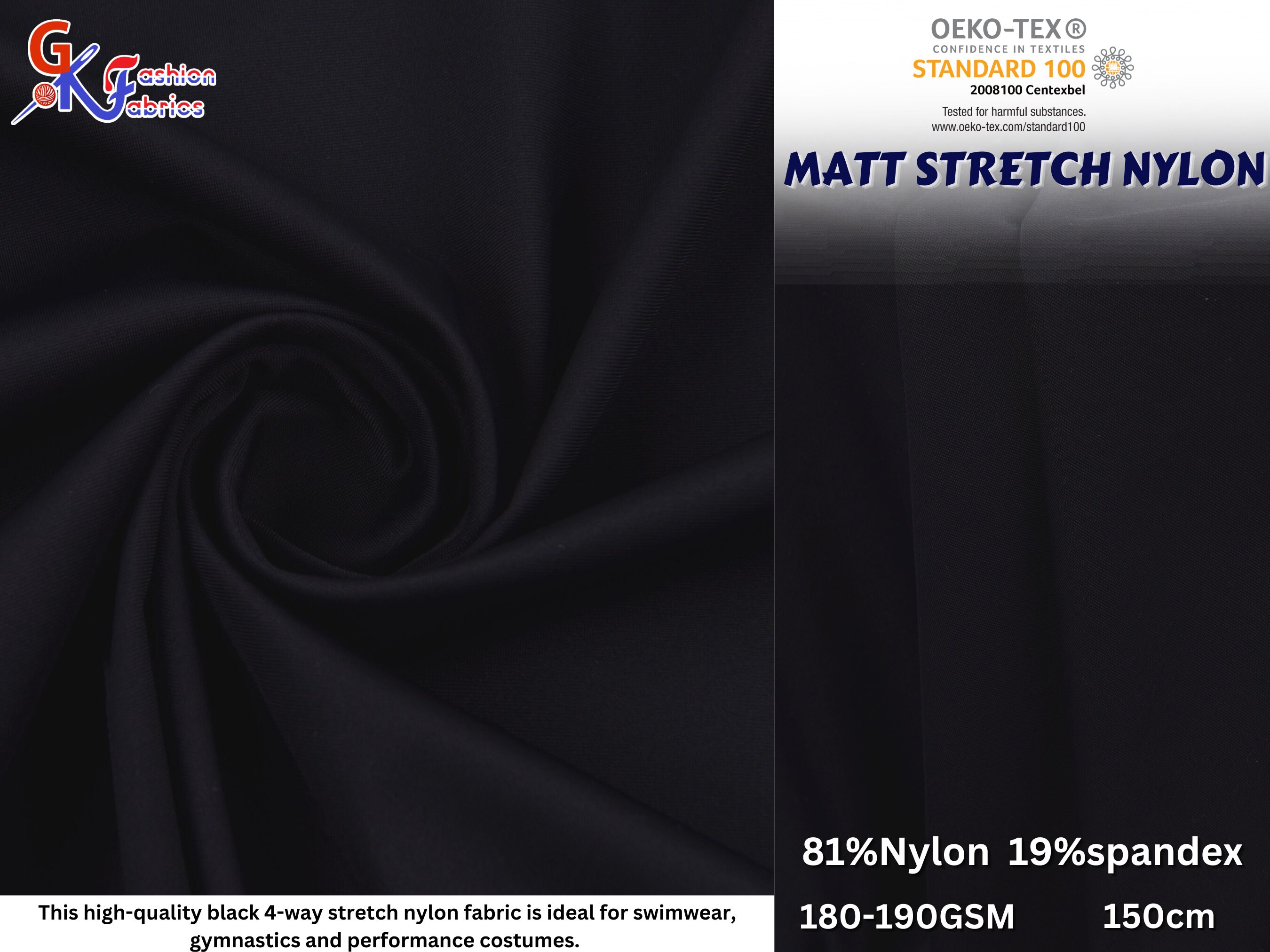 Great Savings On Stretchy And Stylish Wholesale 81 nylon 19 lycra fabric 