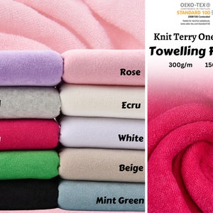 Knit Terry One Sided Toweling Fabric
