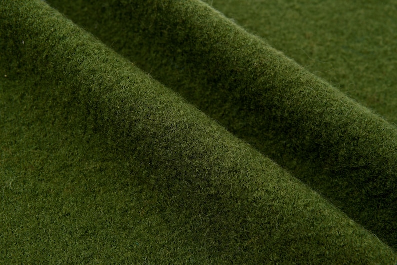100% Boiled Wool Fabric / Washed & Premium Boiled wool image 9