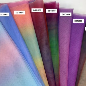 Gradient Soft Luxury Tulle  / Mesh Fabric, Extra Soft Tulle for Tutu , Bridal, Veils , Gowns, tulle Suitable Dance| Bridal wear, Width 160cm
