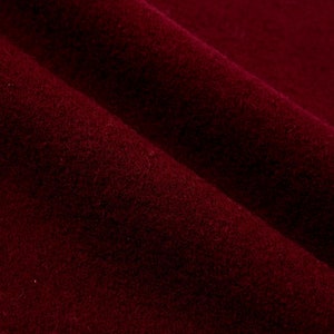 100% Boiled Wool Fabric / Washed & Premium Boiled wool image 5