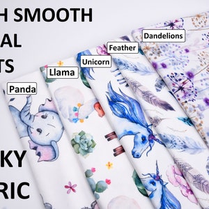 Print  Plush Smooth Minky Fabric Baby Animal Safari Fabric- Gender Neutral Cars, Dinosaur , Flowers  Animals Botanical  Fabric By Half Yard