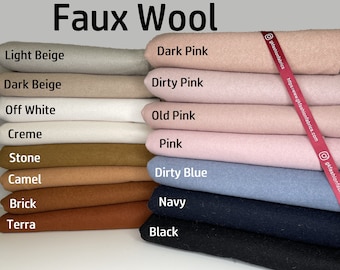 Woolen Fabric  14112020, Faux Wool Fabric, Coat Fabric, Autumn Winter Fabric, Sewing Fabric, Apparel Fabric,wool-like fabric