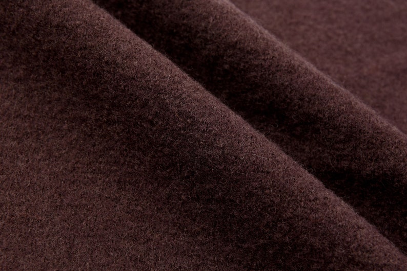 100% Boiled Wool Fabric / Washed & Premium Boiled wool image 6