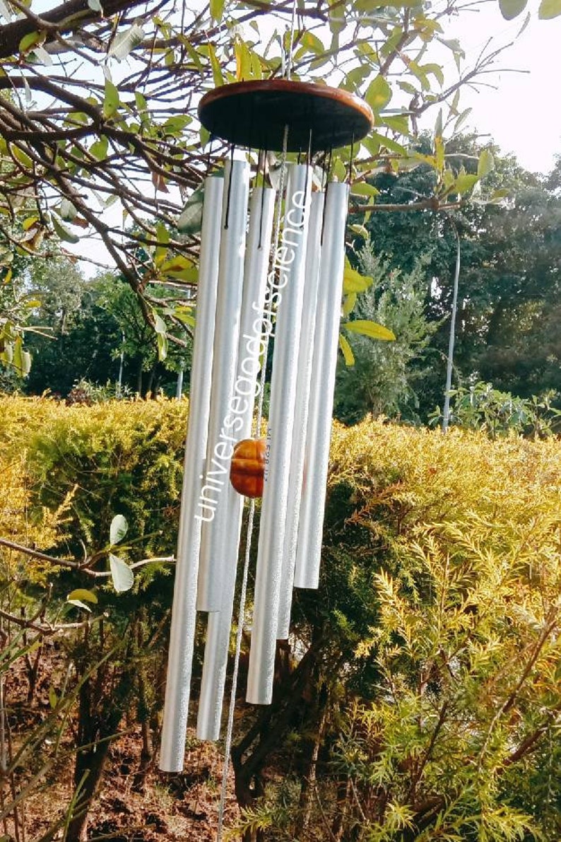 Sound healing sacred solfeggio set of 6 wind chime 432 hz Etsy