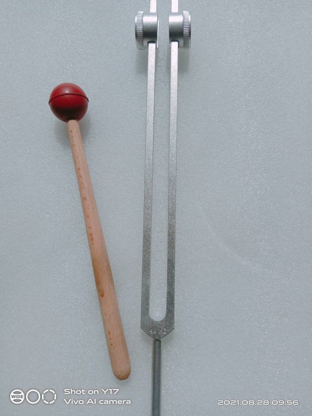 4096 Hz Tuning Fork & Martello Kit Terapia Del Suono - Foto 8