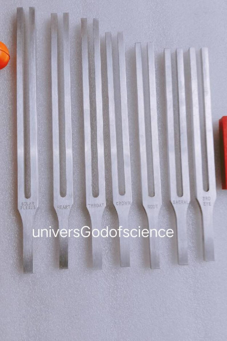 chakra tuning fork set