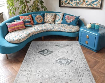 Heriz Rug, Persian Style Rug, Oversize Carpet, Rugs for Living Room, Area Rug 9x12, Vintage Rug 9x12, Oriental Rug, Farmhouse Rug, Large Rug