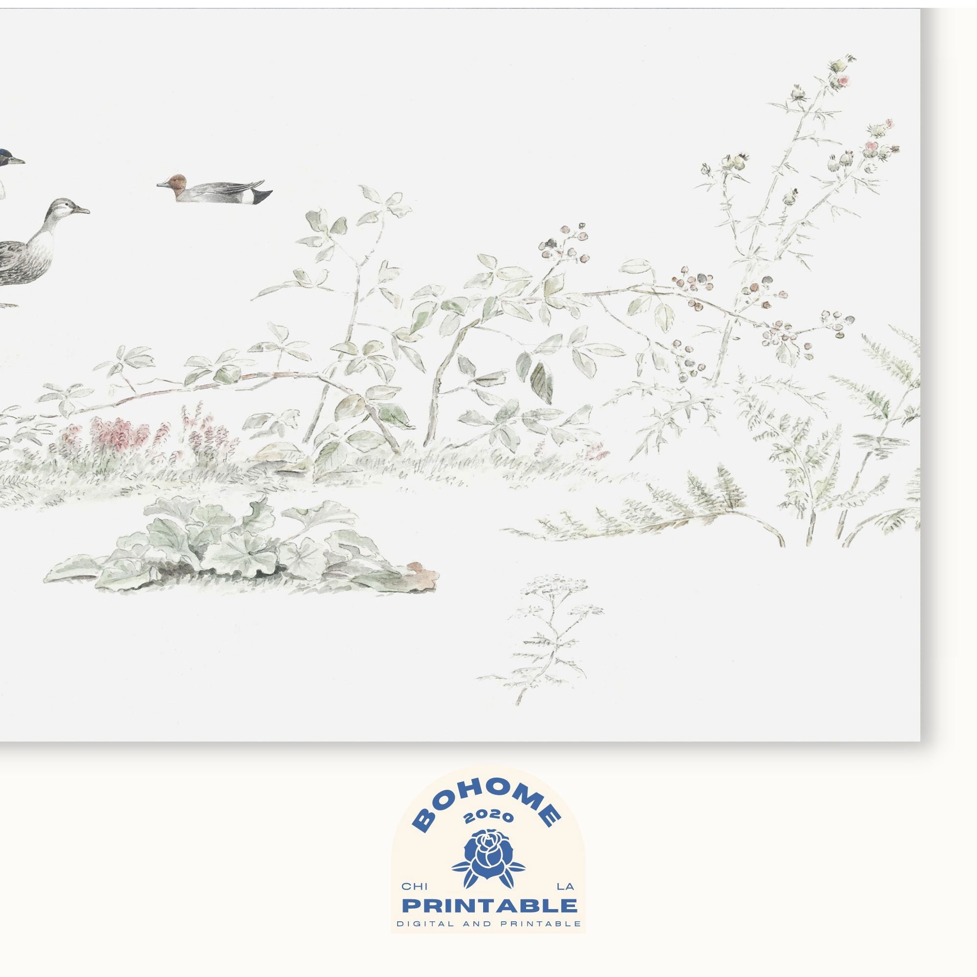 Neutral Nursery Wall Art Nursery Printable Art Animal Etsy