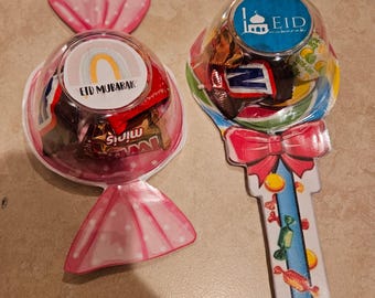 candy and lollipop favors ( pre filled goodies )