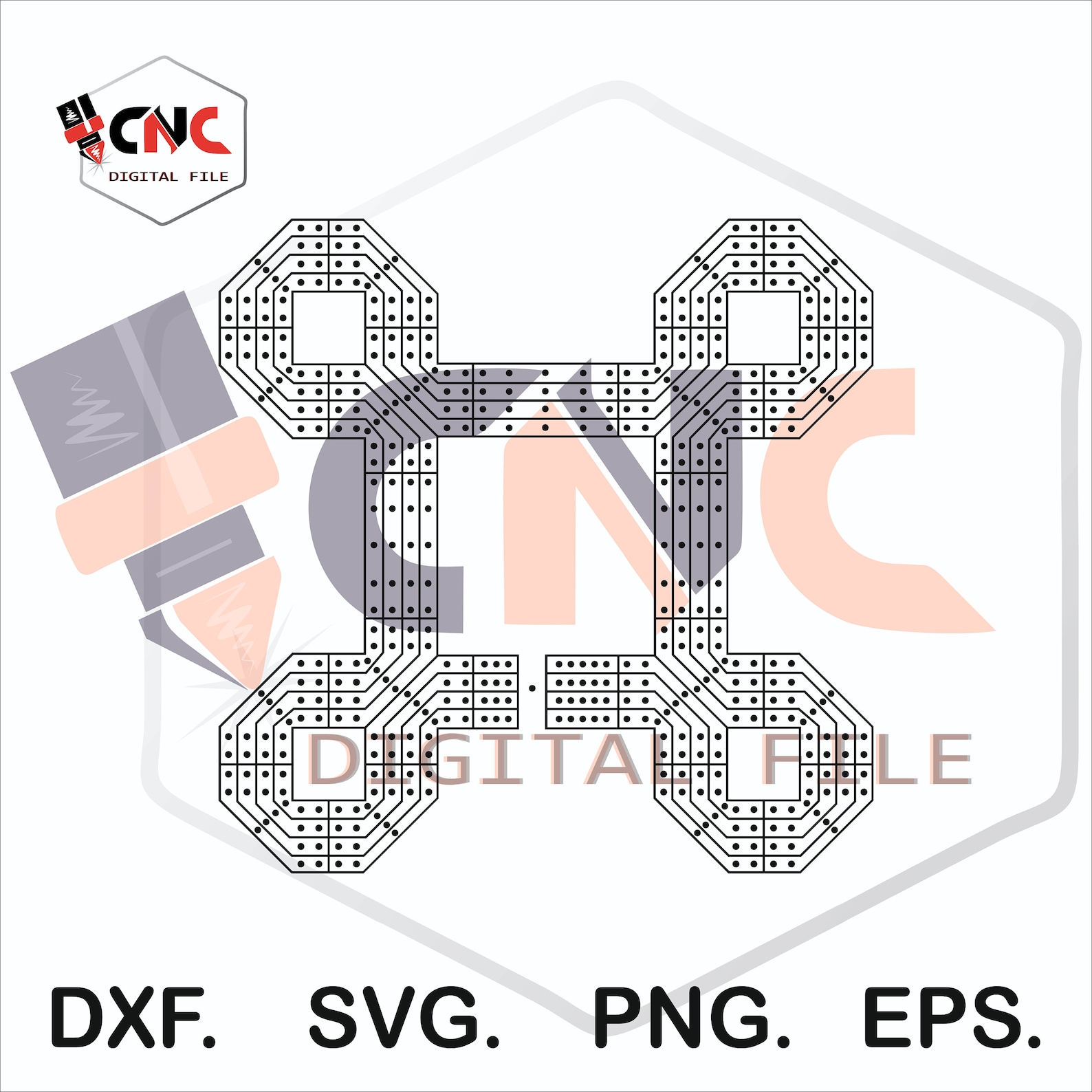 Cribbage Board Vector File Svg and Dxf Etsy New Zealand