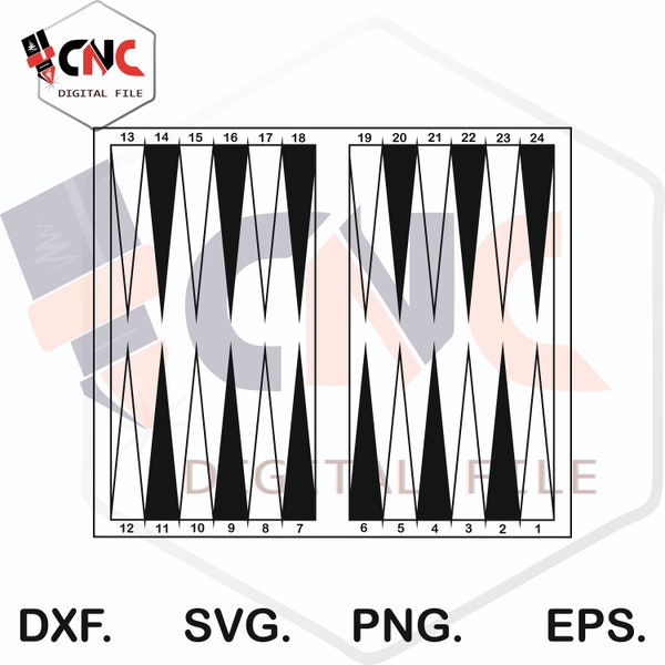 Backgammon game board file vector ..game board