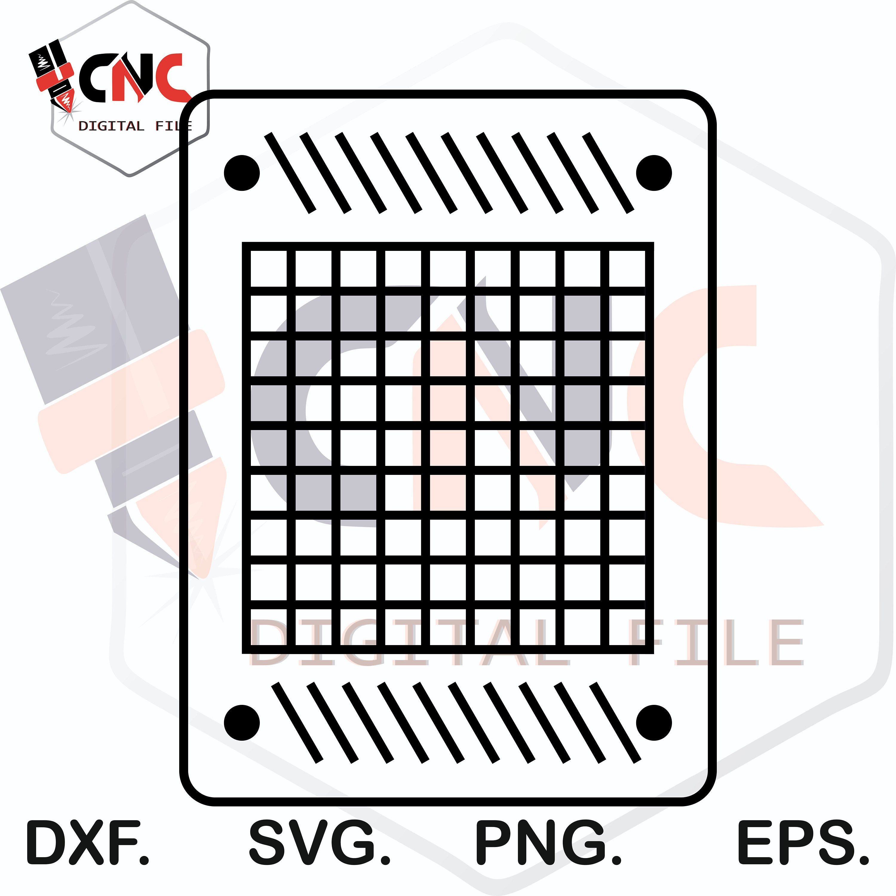 quoridor game board vector file dxf and svg