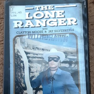 Classic Lone Ranger VHS and DVD collection