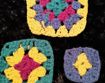 Learn to Crochet Granny Squares Kit