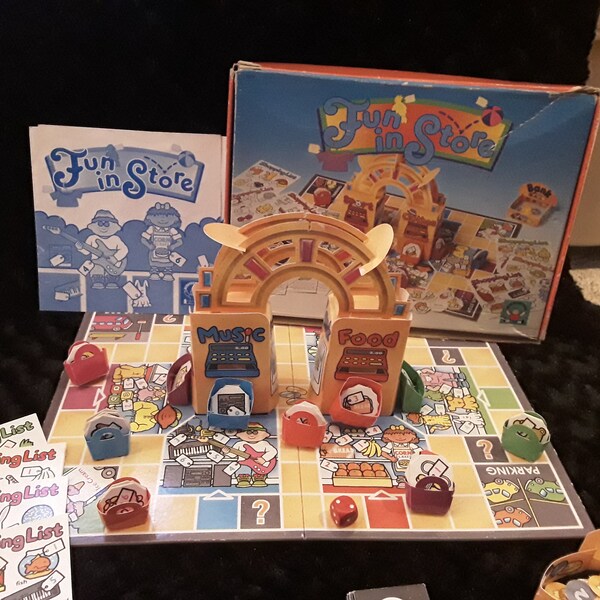 Discovery Toys Fun in Store 1993 Board Game
