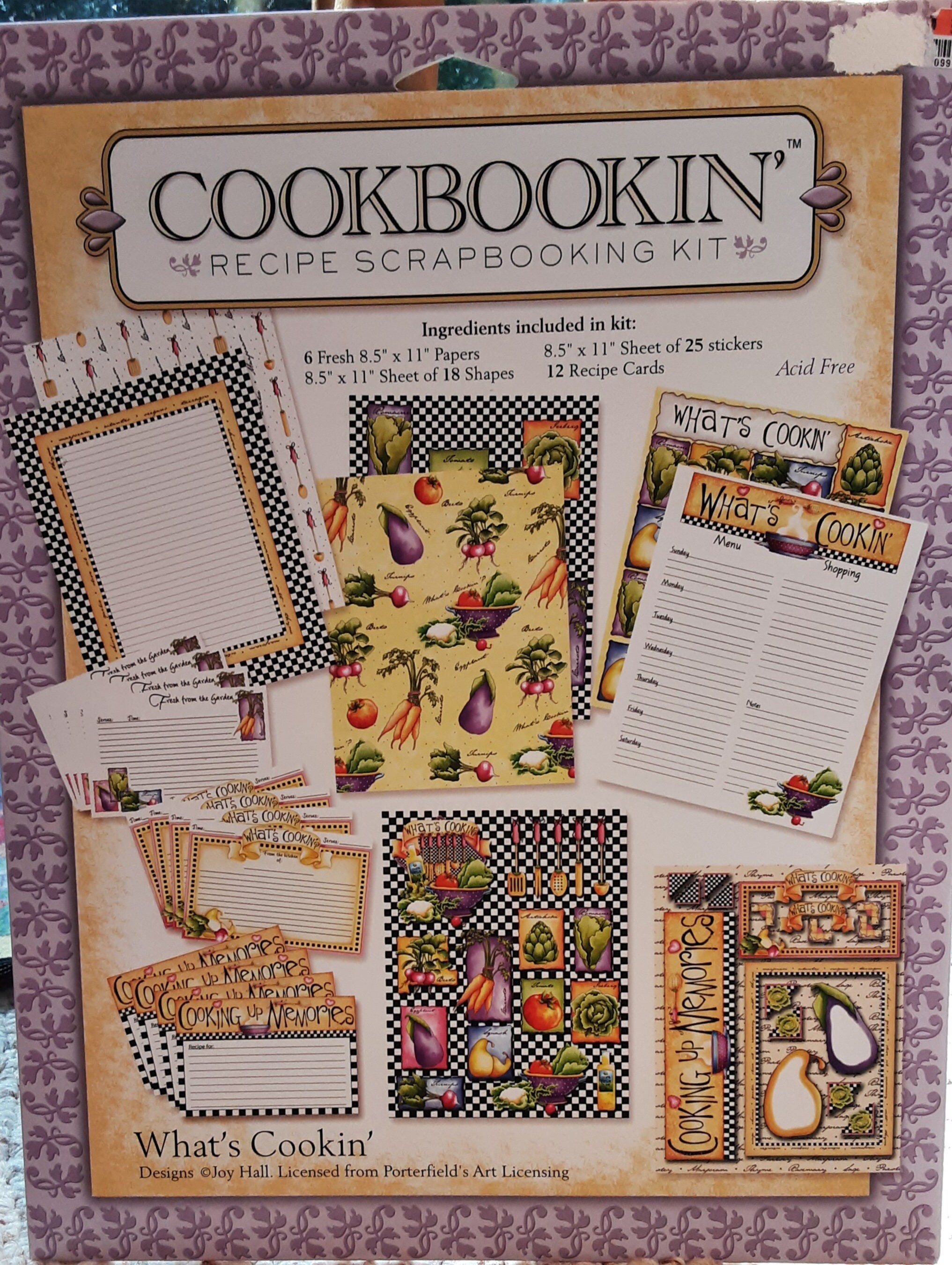 Cookbookin' Recipe Scrapbooking Kit