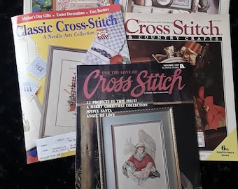 Vintage Cross Stitch Magazine Collection