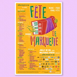 Cartel de Fete de Marquette 2019