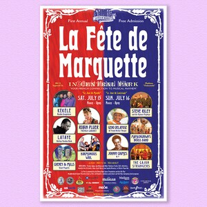 Cartel de Fete de Marquette 2006