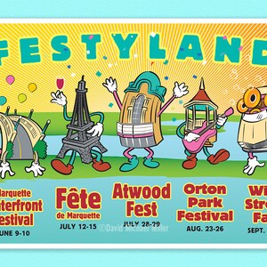 Plakat Festyland 2018