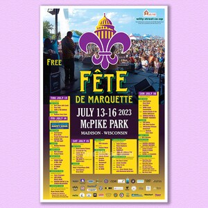 Cartel de la Fête de Marquette 2023