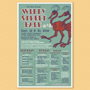 Plakat Willy Street Fair 2009