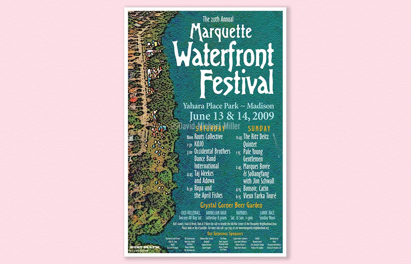 Waterfront Festival 2009 Poster Etsy