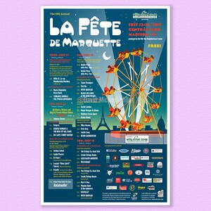 Cartel de Fete de Marquette 2017