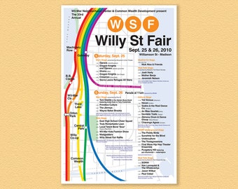 Willy Street Fair 2010 poster