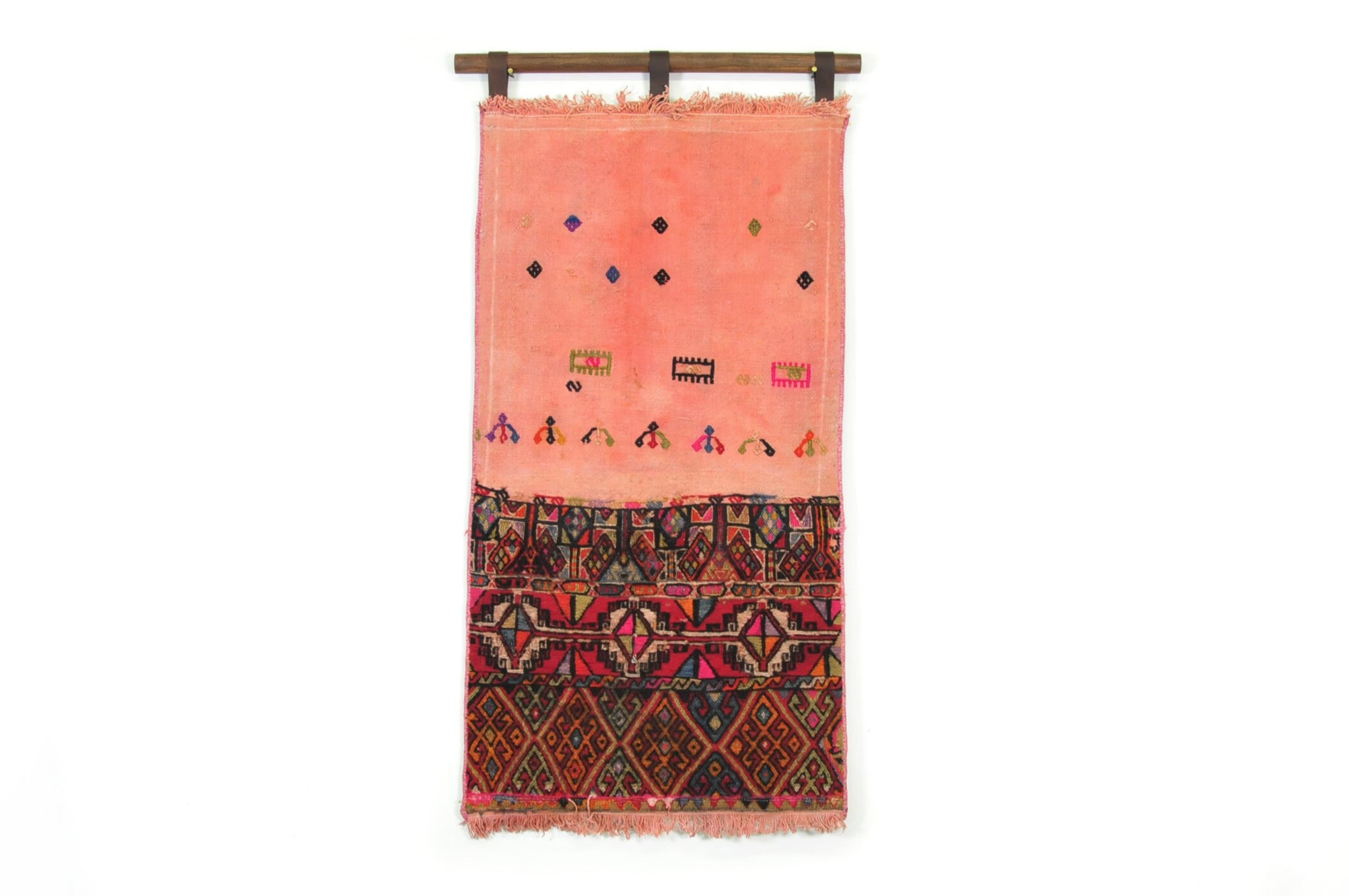 Vintage Turkish Tapestry Wall Hanging Etsy