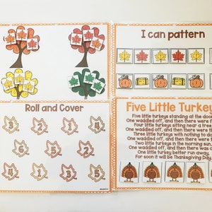 Digital Fall Toddler/Preschool Activity