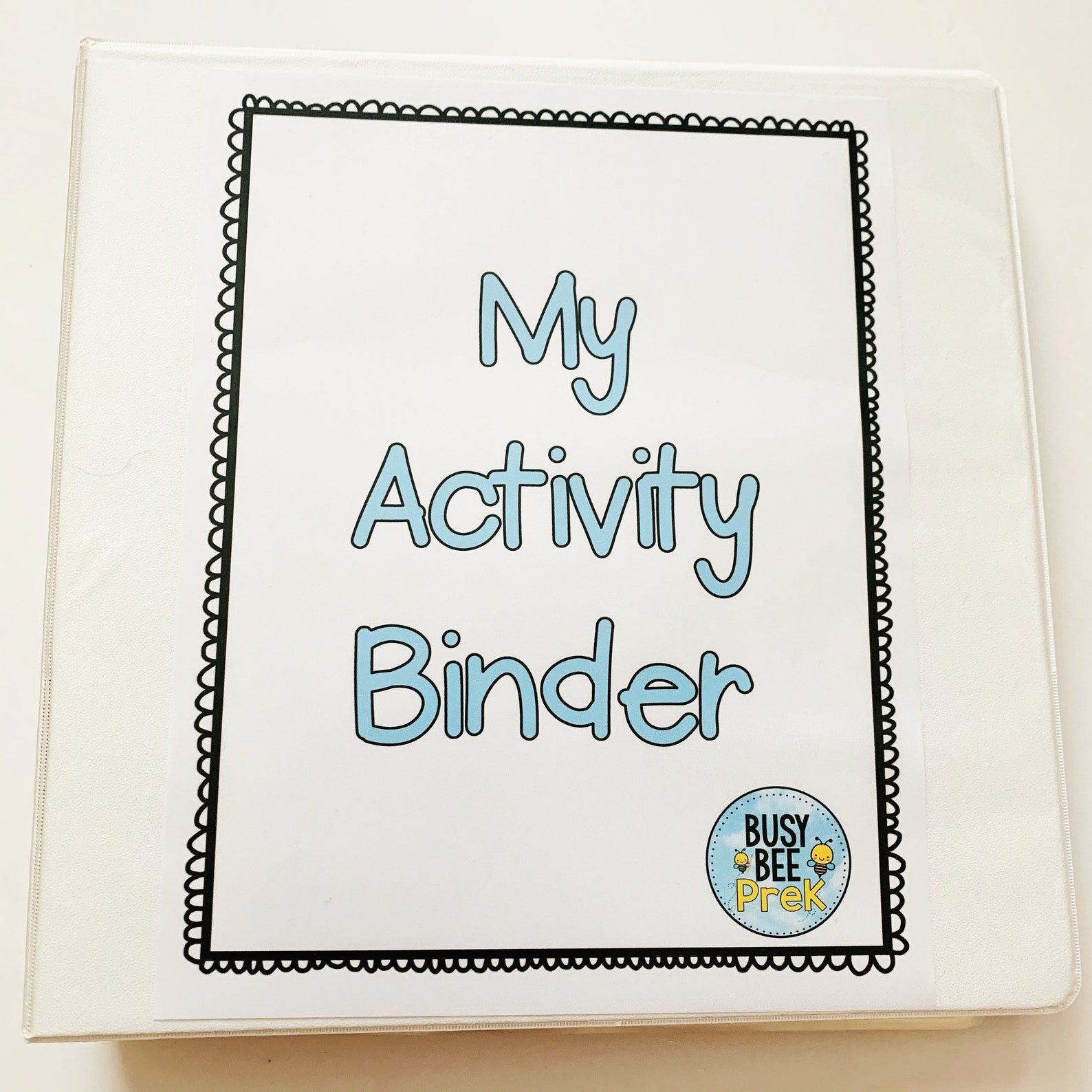 Toddler Preschool Activity Binder Learning binder for Etsy