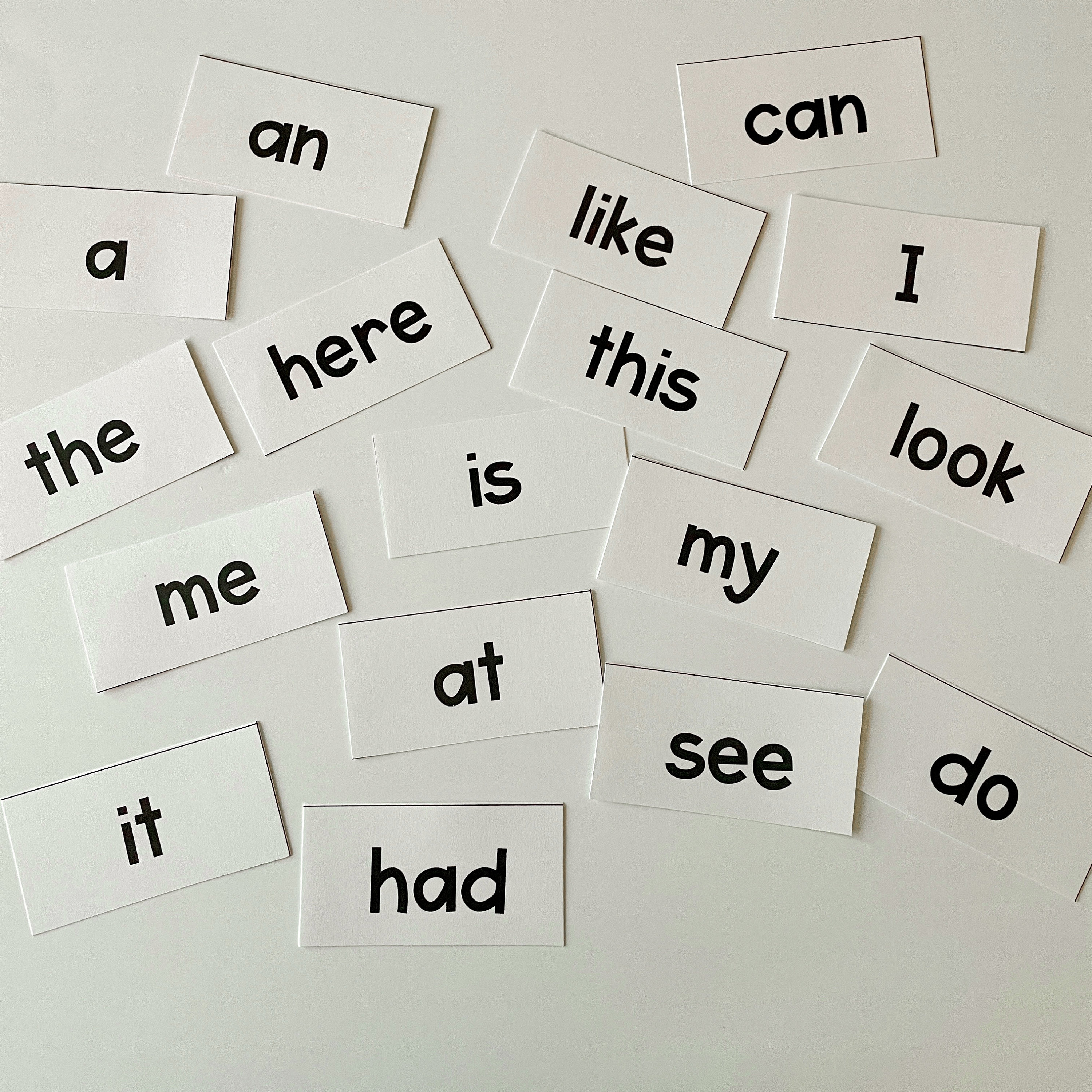 Kindergarten Sight Words Flashcards High Frequency Words Etsy