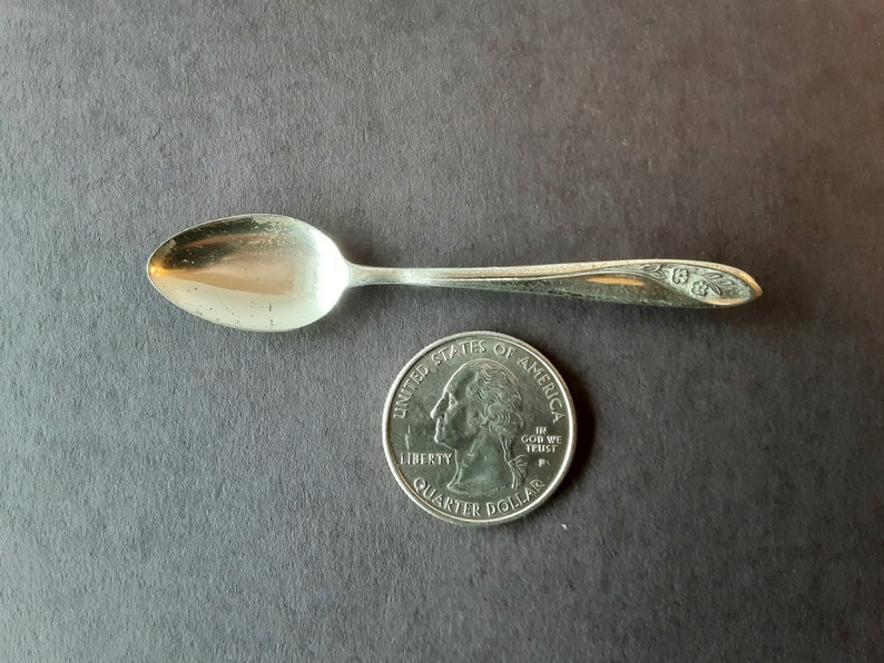 Silver spoon pin