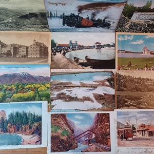 Vintage Colorado Postcard — found image design foundimagedesign