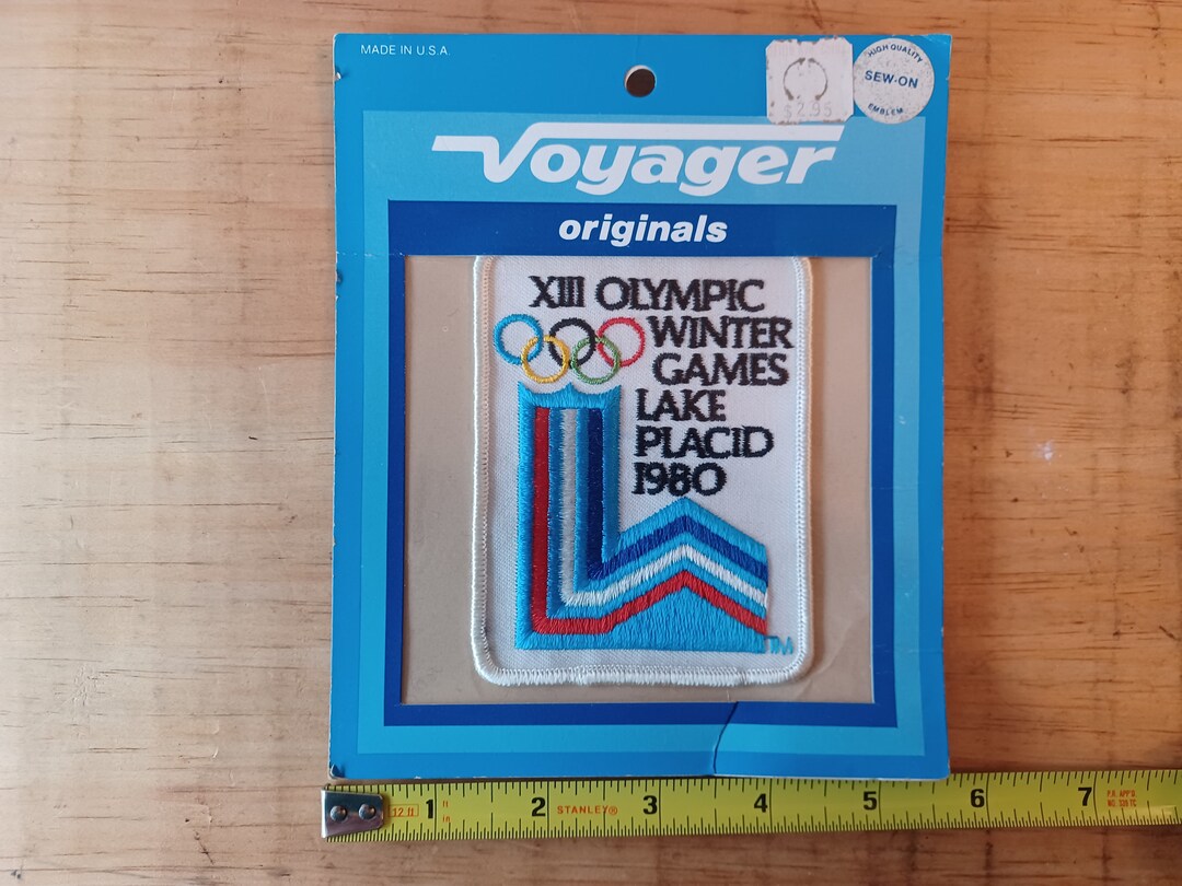 1980 Lake Placid Winter Olympic Games Patch Etsy