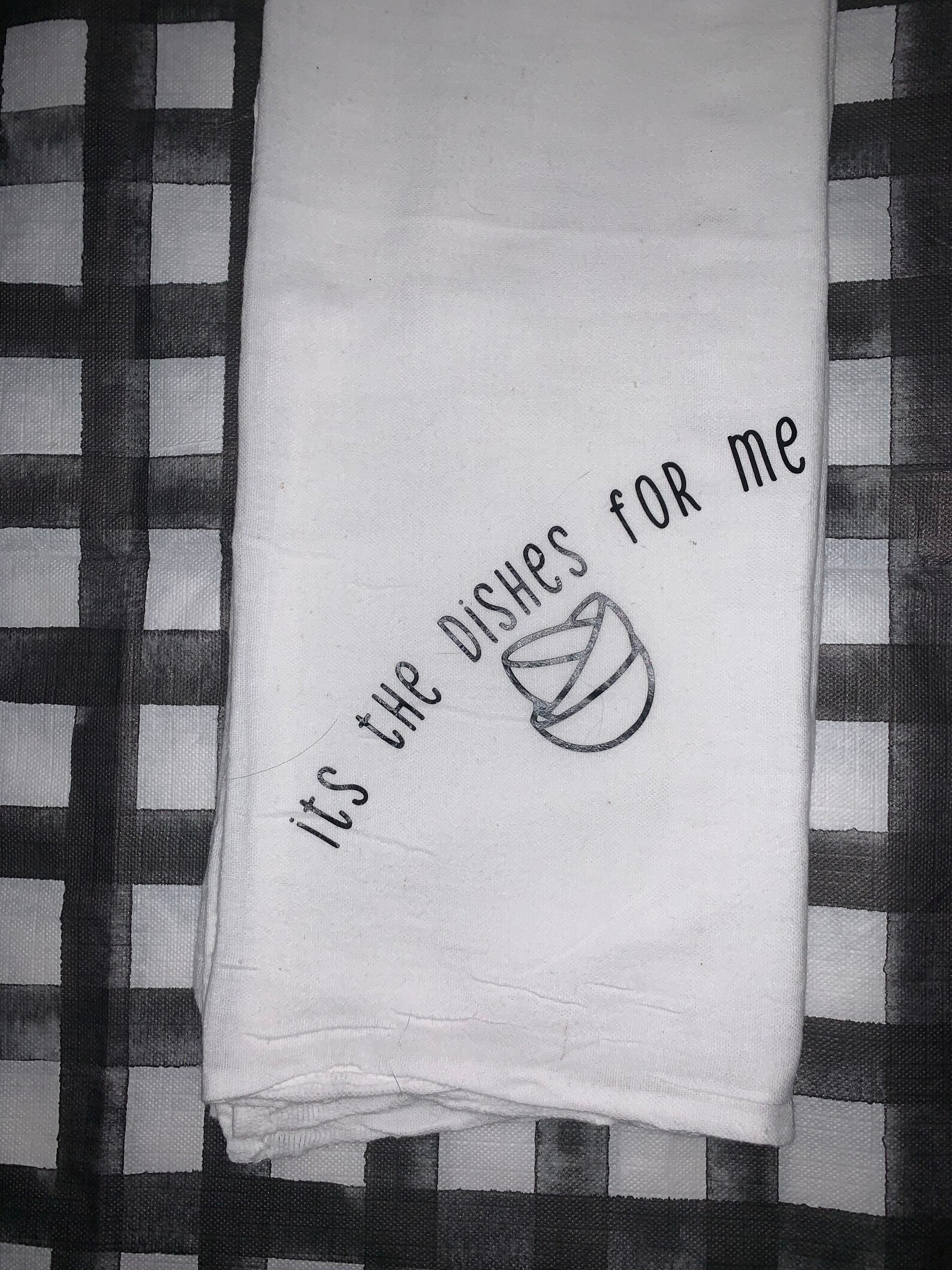 Funny tik tok themed kitchen towels. Including Tiger king | Etsy